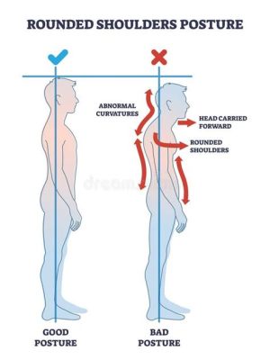 라운드 숄더: 현대인의 자세와 심리적 부담에 대한 고찰
